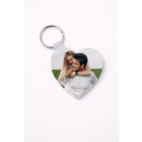 Örök Szív – Személyre Szabható Fotós Kulcstartó